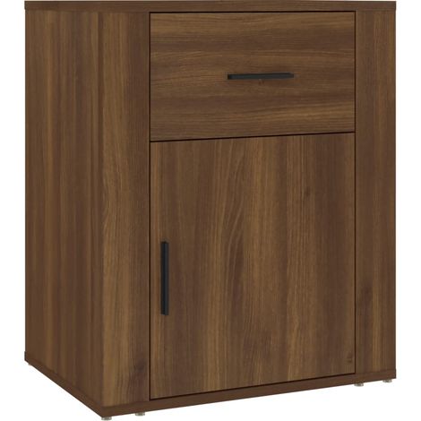 Maison Exclusive - Nachttisch Braun Eichen-Optik 50x36x60 cm Holz