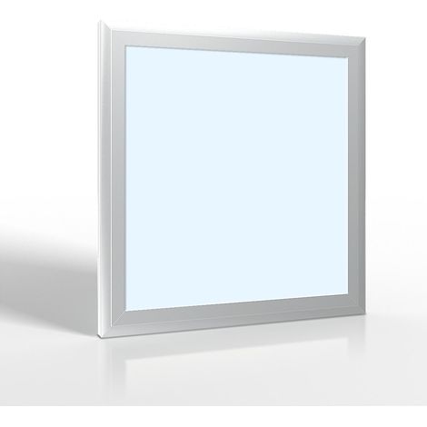 LED Panel 30x30cm 18W Rahmen silber - Lichtfarbe: Kaltweiß 5500K (1/5)