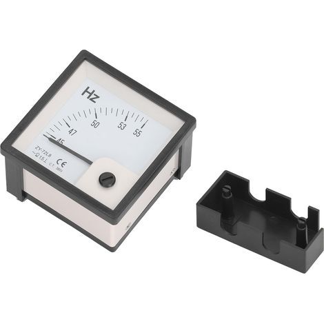 Compteur de fréquence AC 45 à 55Hz, précision de classe 1.5, testeur de panneau 72x72mm, AC380V (1/5)