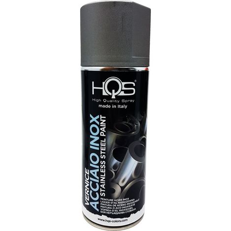 Vernice Spray HQS Effetto Acciaio Inox 400 ml