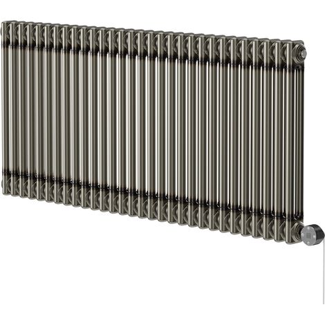 Wholesale Domestic Colosseum Raw Metal 600mm x 1340mm Horizontal Digital Thermostatic Electric Double Column Radiator (1/5)