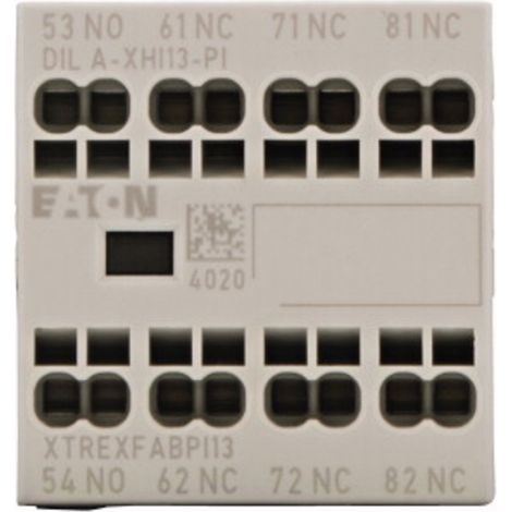 Eaton DILA-XHI13-PI Hilfsschalterblock 1 Schließer, 3 Öffner 4 A 1 St. (1/5)