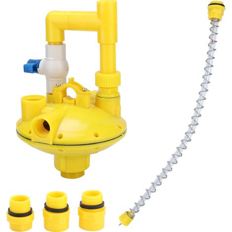 Regolatore di pressione per abbeveratoio – plastica ABS – valvola – allevamento di polli / pollaio – tubo tondo