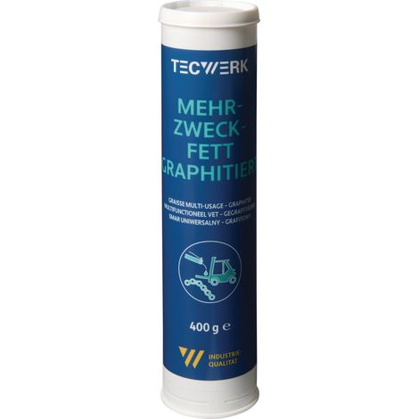 Graisse multifonctionnelle graphitée 400g noire Cartouche TECWERK (1/2)