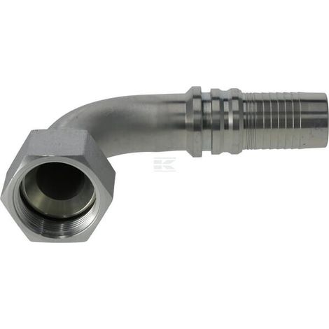 Pressarmatur 4SH-DN32-1.5/8" UNF-90° ALFAGOMMA DKJH322690G2 (1/3)