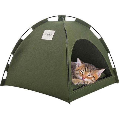Pet Tent Nest Foldable Covered Cat Bed Dog Bed or Cat Bed,