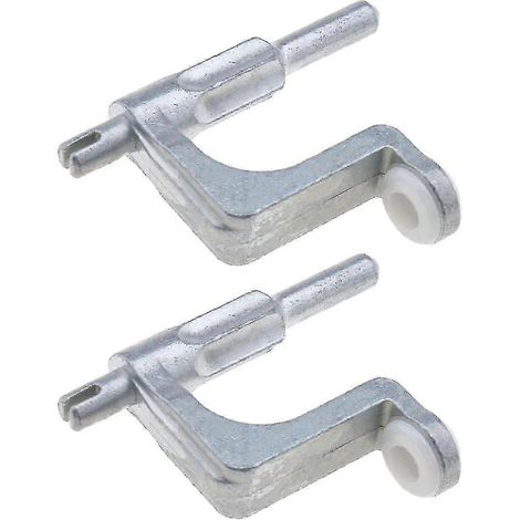 Lot de 2 fixations de poignée de porte intérieure compatibles avec Opel Vauxhall Corsa D 13297179 13297180 136040 136041 (1/5)