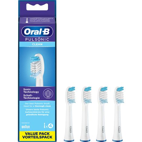 Oral-B Aufsteckbürsten Pulsonic Clean 4er (1/5)