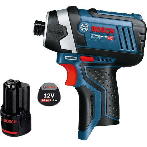 Bosch Akku-Drehschlagschrauber GDR 12V-105 / 1x 2,0 Ah Akku