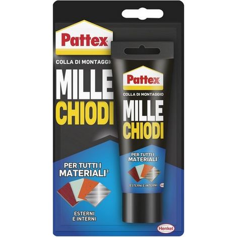 1PZ COLLA PATTEX MILLE CHIODI RESISTENTE ACQUA gr. 100