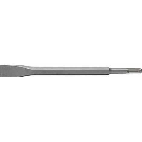 Werka Pro – Burin plat SDS+ 250mm – Largeur 20mm – Carbure de tungstène pour béton armé – Usage professionnel intensif