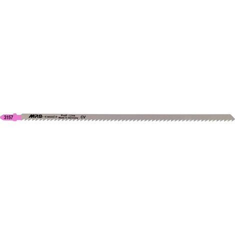 Lame de scie sauteuse MPS 3157 250 mm, coupe le bois jusqu'à 150 mm, 6 TPI.