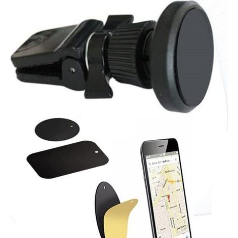 TRADE SHOP - Supporto Porta Cellulare Auto Magnetico Universale Magnete Calamita Smartphone - (1/5)