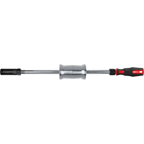KS Tools - Kit d'extracteur d'injecteurs, M20x1,0 avec masse à inertie, 1,5 kg - 152.1265
