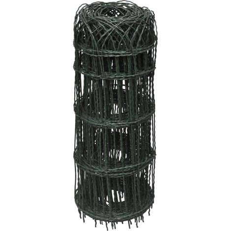 INLIFE Bordure de pelouse Fer enduit de poudre 10x0,65 m (1/3)