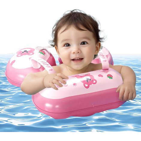 Bouée de Piscine pour Bébés Anneau Gonflable de Natation,Équipement De Sécurité Gonflable pour Natation avec Flotteur Pliable (1/5)