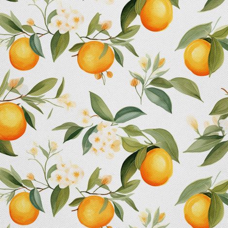 Tela decorativa para exteriores Oxford - Frutas cítricas - DX2940 (1/5)
