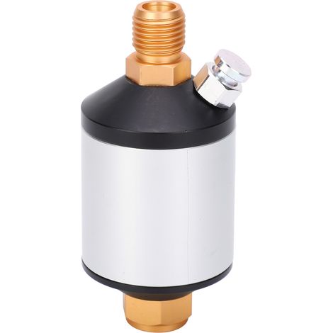 Séparateur Air-Huile-Eau en aluminium, filetage G1/4 avec raccord en laiton, 10MPa pour pistolet de pulvérisation (1/5)