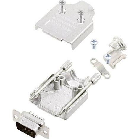 Amphenol L17MHDM15+L717SDA15P KIT connettori maschio SUB-D 180 ° Numero Poli (num): 15 Punte a saldare 1 pz.