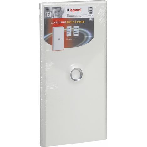 Legrand - Porte pour coffret DRIVIA 3 rangées 13 modules - blanche
