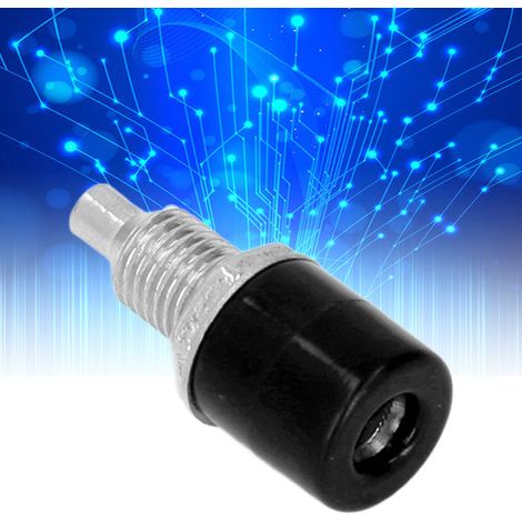 Prise banane 4 mm, bornier M6 en cuivre pur, bornier de mise à la terre 4 mm, prise pour panneau noir. (1/5)