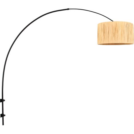 Steinhauer - aplique de pared - Sparkled Light - negro - hierba