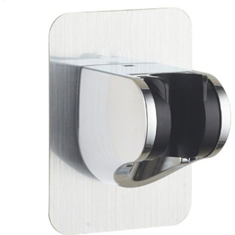EASYCOMFORT Pommeau de douche sans support de trace ventouse sans poinçon douche de salle de bain réglable buse de pommeau de douche base fixe (1/5)