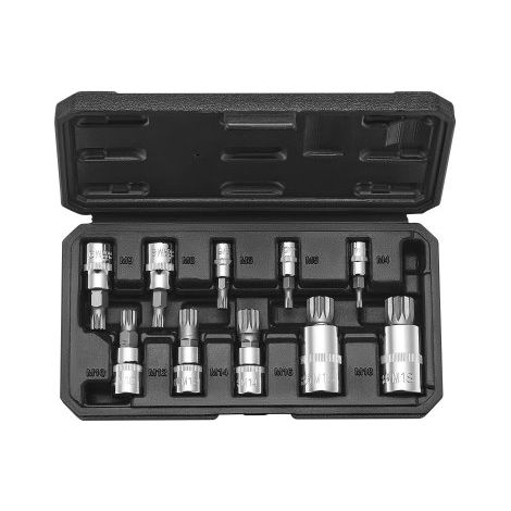 Set di Bussole a Triplo Quadrato XZN, 10 Pezzi M4 a M18 (1/5)