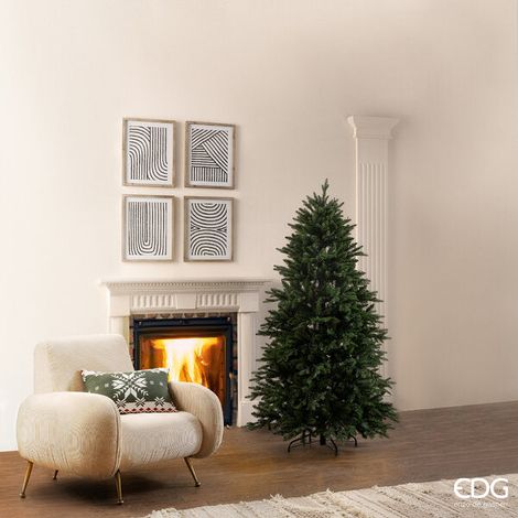 EDG Albero di Natale Pino Cristallo New Merano H.180 D.112 C4