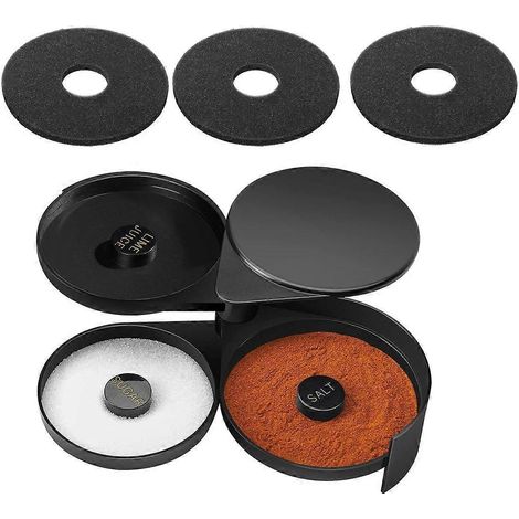 Ensemble de nettoyage au sel, nettoyeur au sel avec 3 éponges, nettoyeur de verre à 3 niveaux (1/5)