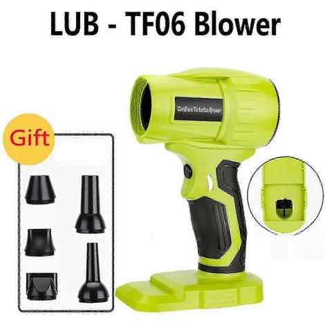 Souffleur haute puissance de 350 W compatible avec le turbo sans fil Ryobi 18 V KF WHBYV (1/4)