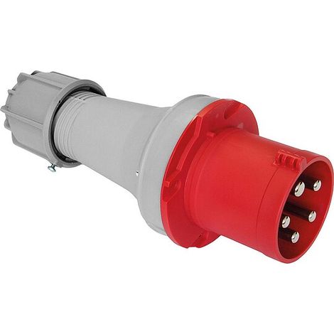 Pcesp Power Twist Steckdose rot 63A 400V