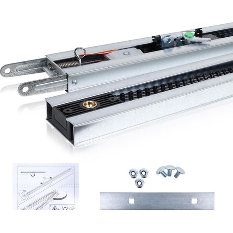 Rail Hormann FS-2 en deux parties K (court) pour opérateurs Promatic/Supramatic (1/5)