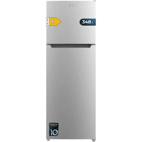 Cecotec Frigorífico 2D Bolero CoolMarket 2D 348 NF Inox E