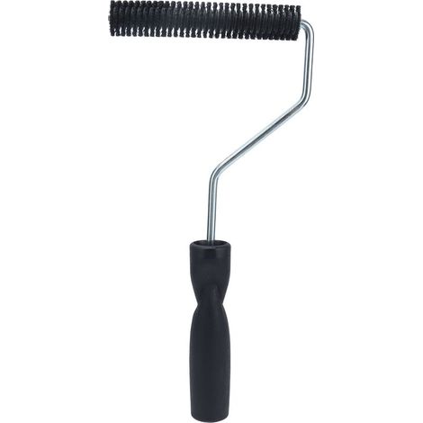 Glasfaserrolle zum Laminieren und Entgasen, 22 x 125 mm Durchmesser, ergonomischer Holzgriff, Aluminium und Naturfasern – Glasfaserzubehör (1/5)
