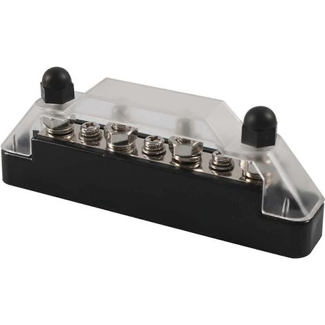 Bloc de distribution d'alimentation au sol, barre omnibus, 4 goujons M6, 3 vis pour voiture (1/5)