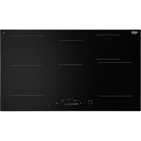 De’Longhi PIN 95 Piano cottura a induzione Nero Da incasso 90 cm 5 Fornelli
