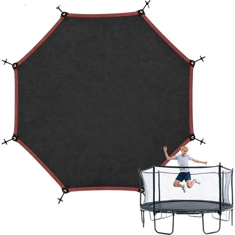 Bâche de protection solaire pour trampoline, Ø 244, 305, 366 cm, résistante aux UV, imperméable, trampoline pour tente de 6/8 barres (1/5)