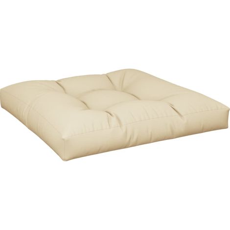 Maison Exclusive - Cojín para sofá de palets de tela beige 80x80x