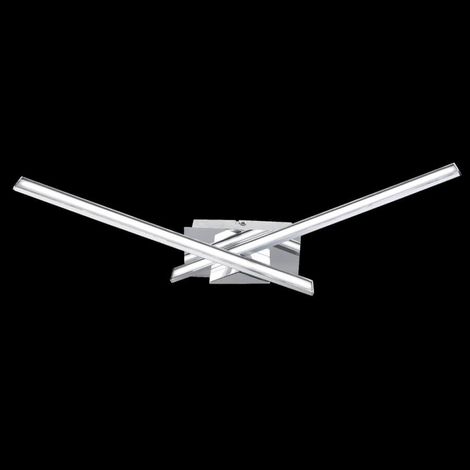 Wandleuchte - design LED 2 -flammig Chrom Silber -Yuna
