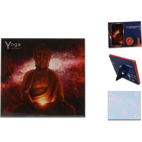Posavasos de cristal - Yoga (carmani)
