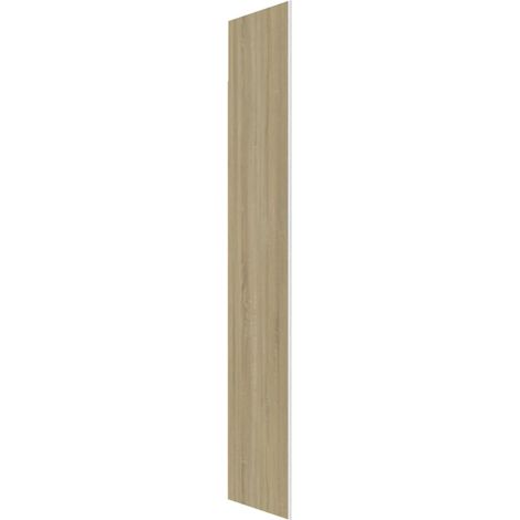 Etagère murale Blanc et chêne sonoma 30,5x30x60 (1/5)