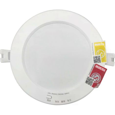 Professionelle, robuste LED-Notleuchte (AC 200-240 V) mit eingebautem Akku, die bei Stromausfall leuchtet. (1/4)