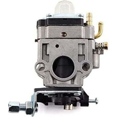 Carburateur avec tuyau à essence - Jeu de filtres à essence pour Fuxtec FX-PS152, FX-MS152, FX-MT152, MFS520, FX-FSR152 - Débroussailleuse Multiool 2 en 1 4 en 1 3 CV 52 cm3.