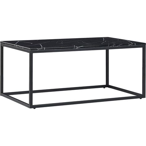 Couchtisch DELANO Schwarzer Marmor