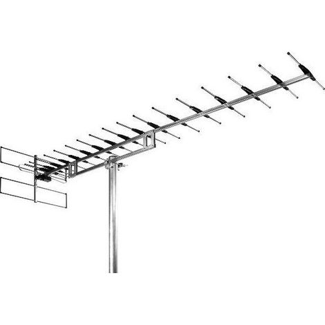 Antenne terrestre UHF LTE 700MHz 15,5 dB – 41 éléments – Réception TNT optimisée – Positionnement extérieur – EB677LTE – Wisi (1/4)