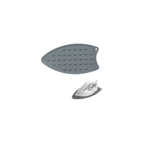 Repose Fer à Repasser Silicone - Tapis de Repos de Repassage, Support pour Fer, Coussin de Silicone (Gris)