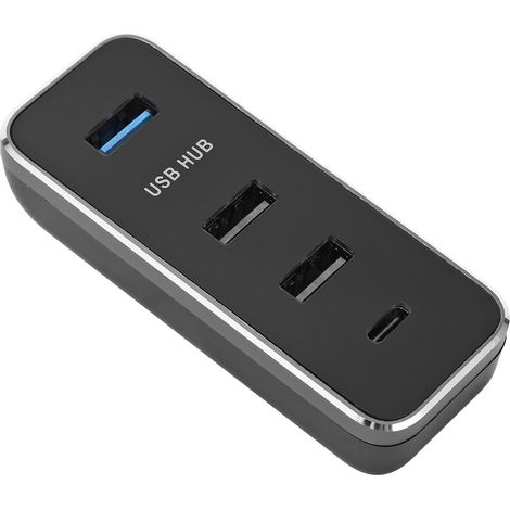 Hub USB 4 en 1 pour Tesla Model 3 Y 2022-2023, adaptateur multiport de prolongation USB multifonction (1/5)
