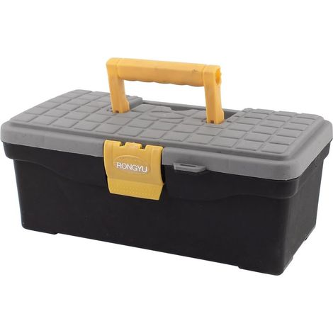320mmx170mmx120mm Kunststoff Double-Latch Werkzeug Aufbewahrungsgerät Box (1/4)
