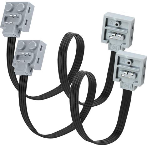 Câbles d’Extension 25 cm, Modules Interrupteur 8870 8869 et Fonctions Motorisées, Connecteurs pour Projets de Blocs de Construction, Câble Moteur, Pièces de Rechange (1/3)